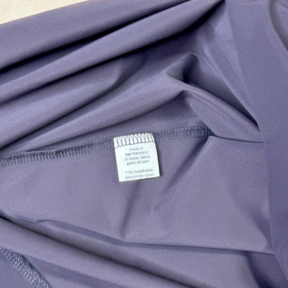 Porto San Francisco Chapman Asymmetrical Sheath Dress Indigo Women’s 2 Boutique - Picture 12 of 13